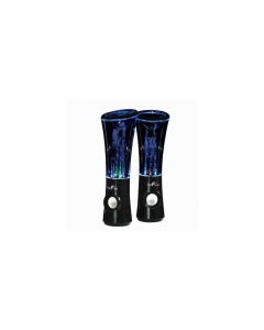 beFree Sound Multimedia Sound Reactive Color Changing LED and Dancing Water Bluetooth Computer Speakers