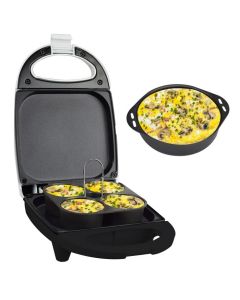 Brentwood Mini Sous Vide Style Egg Bite Maker in White